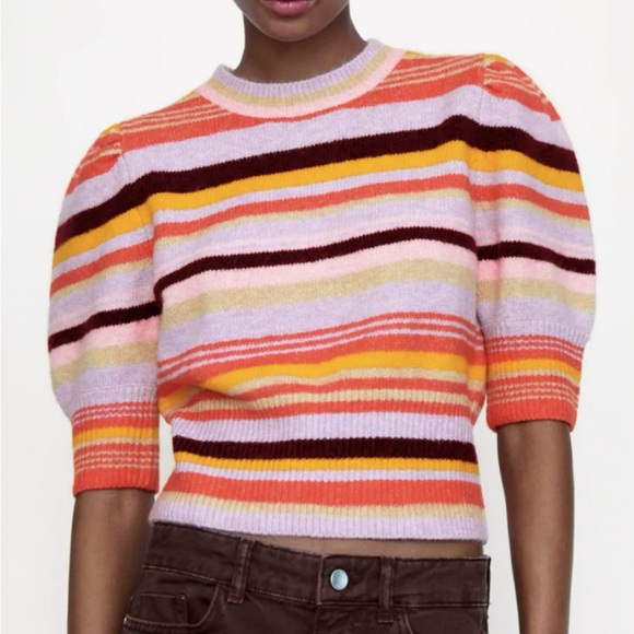 Zara striped sweater - Picture 2 of 12